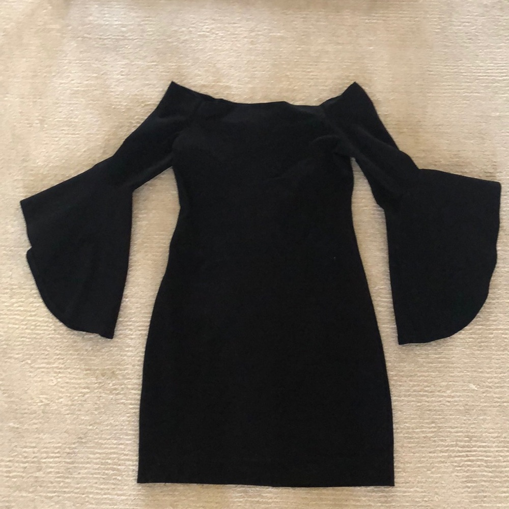 Fifteen Twenty Bell Sleeve Bodycon Dress